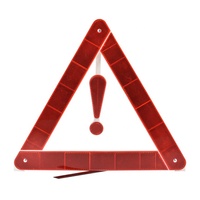 Étiquettes de triangle d'avertissement de voiture de réflecteur de sécurité