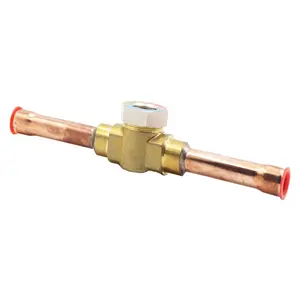 Hot sale factory price welding type brass sight glass for air conditioner