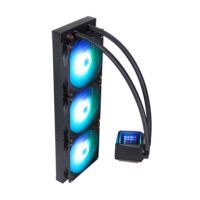 Refroidisseur CPU en aluminium SAMA PPS 50000 heures Refroidisseur liquide CPU 420 mm AM5 OEM ODM Refroidissement par eau pour ordinateur