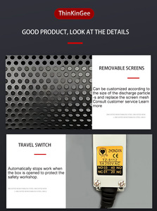 Tự động nhựa tái chế Combo Máy Nghiền + granulator cho Pe/PP/Pet phim/cục U chế biến cao nhựa Máy Nghiền - Product Image 2