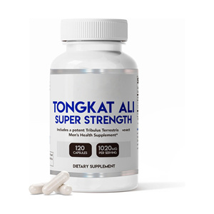 Cápsulas de Tongkat Ali con Fórmula de Vitaminas, Marca Privada Personalizada OEM/ODM, Uso para Adultos, Apoyo Energético, Exclusión para Recién Nacidos, 120 Cápsulas, 24 Meses - Product Image 1