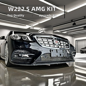 Pièces d'occasion de voiture pour Mercedes-Benz 2014 + W222 S Bodykit Upgrade Front Rear Bumpers Exhaust Door Compatible <span class=keywords><strong>Cla</strong></span> Model <span class=keywords><strong>S63</strong></span> <span class=keywords><strong>AMG</strong></span> S65 - Product Image 2