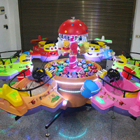 Vente chaude Parc D'attractions Attraction Enfants Mécanique Ride Avion Rotation Mini Avion Manèges Machine De Pêche