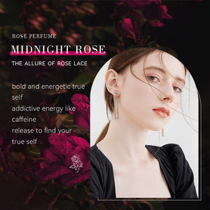 Perfume Femenino Rose Black Lace, Elegante y Fresco, con Aroma Frutal y Floral, Perfume Romántico para Mujer - Product Image 3