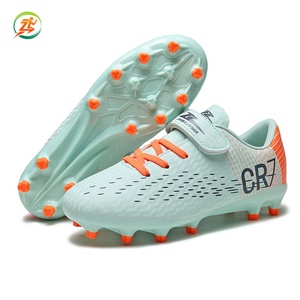 Zapatos de Fútbol, <span class=keywords><strong>Botas</strong></span> de Fútbol de Alta Calidad para Adolescentes, Zapatos de Fútbol para Niños y Niñas, Tacos Largos para Césped Artificial, Zapatillas de Entrenamiento para Exteriores, para Clases de Educación Física - Product Image 2