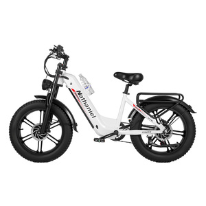 Bicicleta Eléctrica Deportiva de Montaña con Doble Motor, Neumáticos Gruesos 20*4, 7 Velocidades, Amortiguadores Dobles y Frenos Hidráulicos, Entrega en un Solo Lugar en la UE - Product Image 4