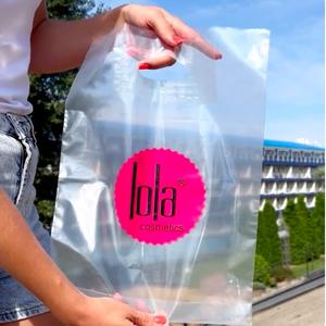 Sacs de shopping en plastique PE découpés sur mesure, impression offset, réutilisables, recyclables, pour supermarchés, poignées longues, en vrac - Product Image 5