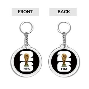 Llaveros Personalizados de Acero Inoxidable y Plástico, Duraderos y Ligeros, con Logotipo de Equipo de Fútbol, Recuerdos de Club, Regalos para la Copa Mundial - Product Image 3