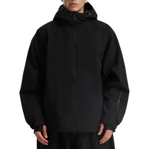 Veste de ski unisexe personnalisée pour adultes, imperméable 15K, respirante 10K, coupe ample, isolée, à capuche - Product Image 1