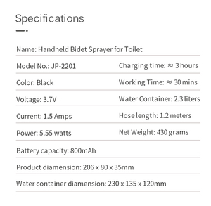 2025 Yeni Seyahat Açık Hava ve Kişisel Hijyen Temizliği 2 Sprey Modlu Güçlü Basınçlı Elektrikli Temizleyici - Product Image 6