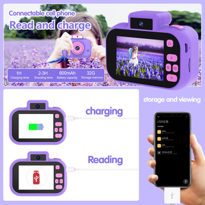 Cámara de Juguete para Niños 2026, Pantalla de 2.4 Pulgadas, Video HD, Cámara Instantánea para Niños, Cámara Digital para el Hogar - Product Image 5