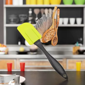 Espátula de silicona resistente al calor, espátula de silicona de cocina para utensilios de cocina antiadherentes para cocinar Baki - Product Image 4