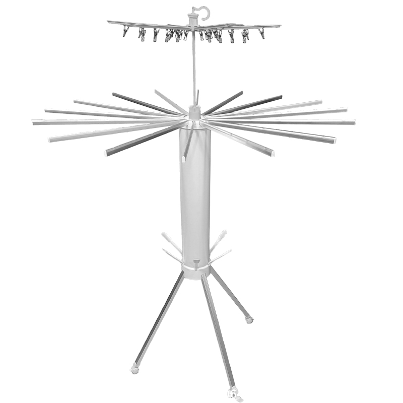 Blanc-Aluminium-4 pieds-2 couches[avec étagère à chaussures]