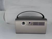 Proyector de cine en casa de alto brillo Dlp venta al por mayor al aire libre Led inteligente portátil Mini Android batería recargable Beamer