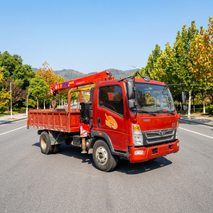 Grúa de Carga para Camión de 5T Confiable con Radio de Trabajo de 8.6m, Caja de Carga de 3.5m y Giro de 360° °   Rotación para Carga de Mercancías en Obras de Construcción - Product Image 6
