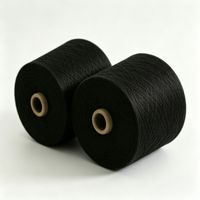 Qianshou 21S High Tenacity 100% Polyester Ring Spun Yarn 7# Raw Grey for Sewing Socks Workwear & Home Textiles