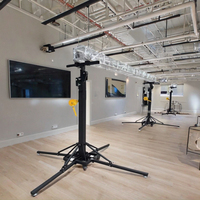 Soporte de Exhibición Modular de Hierro con Patas Ajustables para Iluminación de Escenario y Soporte de Sonido, Longitud de 4.5m/6.0m, Capacidad de Carga de 150/250KG