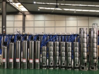 Pompe submersible pour puits profond de 6 pouces en acier inoxydable, pompe pour forage 2,2-37 kW, 80 m³/h, haute pression 499 m pour l'irrigation et l'eau industrielle
