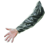 Bétail de chèvre de race pure guantes palpacion bovinos long gant vétérinaire