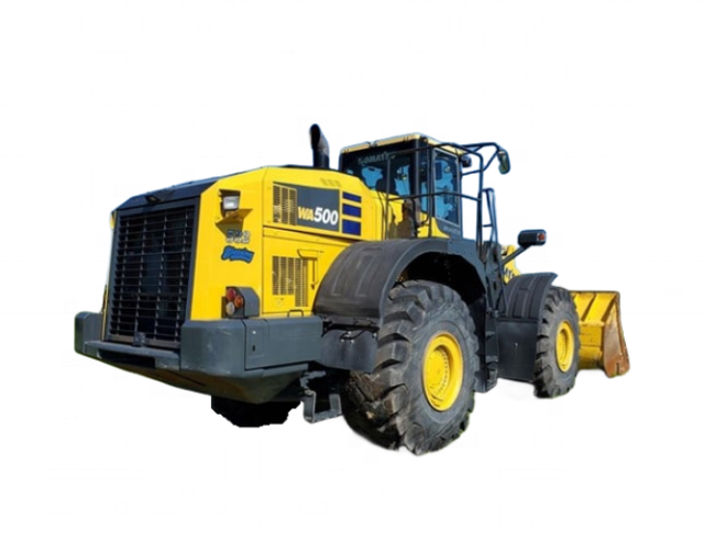 Used Great Quality Good Condition Komatsu WA500 WA500-6 500-8 Wheel Front Backhoe Mini Loader Cummins Engine 9000kg Rated Load