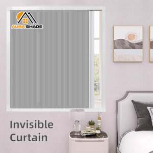 Stores plissés cellulaires verticaux isolés aux UV, pare-soleil et moustiquaire intégrés, isolation <span class=keywords><strong>thermique</strong></span> - Product Image 3