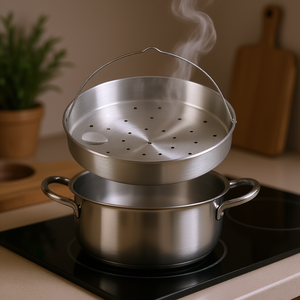 ซิลิท ถาดนึ่งแบบมีรู ขนาด 22 ซม. สำหรับใช้กับเครื่องซิโคเมติก - Product Image 3