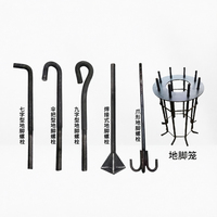 Accessoires de mur-rideau 14.5/15.8/17.8*700 en acier au carbone, design moderne pour revêtement en pierre