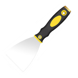 Baolian Putty Knife Stainless Steel Straight Blade Flat Type For Putty Smoothing Diy Tools - Product Image 2