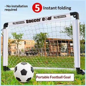Sports <b>Portable</b> Collapsible Football <b>Goal</b> Set of 1 <b>Portable</b> 60cm Football <b>Goal</b> Toys <b>Portable</b> Children's Outdoor Sports Toys - Product Image 1