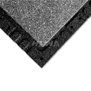 Gránulos de EPDM <span class=keywords><strong>HUHA</strong></span> al 70% de Fábrica, Capa Resistente al Desgaste, Suelo de Goma para Fitness, Baldosas de Goma de 20-50 mm de Espesor para Gimnasio con Sistema de Bloqueo por Clic - Product Image 6