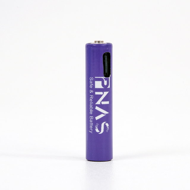 1500mah 1.5V AA AAA USB-C Recargable Pilas Baterias Cylindrical Lithium Ion 1.5V AA AAA USB-C Rechargeable Lipo Battery for