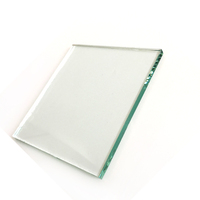 Verre flotté transparent de 3 mm en gros, plaque de verre plat transparent pour fenêtres et meubles, prix d'usine pour le trempage