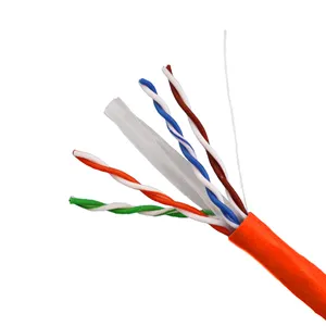 Cat6-Kabel 305 m Rollpreis Kupfermaterial Kommunikation Datennetzwerk-Kabel BC Leiter 0,57 mm Mehrpaar-Kabel