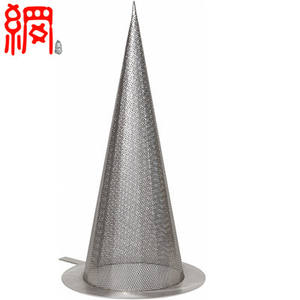 Filtres temporaires coniques de <span class=keywords><strong>grande</strong></span> capacité et filtres à chapeau de sorcière - Product Image 5