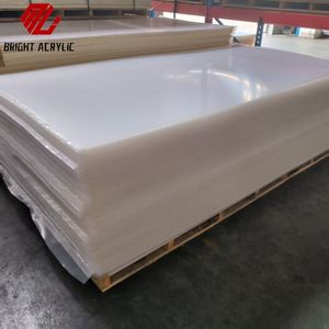 Acrylique brillant 3.5mm/10mm d'épaisseur panneau blanc laiteux insonorisant réduire efficacement le bruit décoration intérieure - Product Image 5