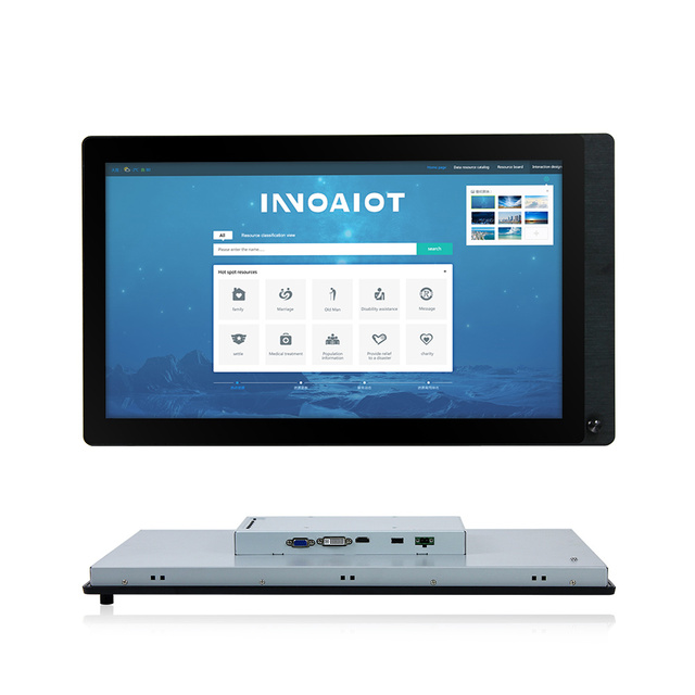 Open Frame 1500 Nits Sunlight Readable Outdoor LCD Monitor IP66 Waterproof Touch Screen for Marine Center Console Display Stock
