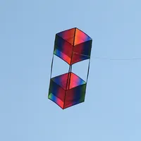 Weifang kaixuan caixa 3d arco-íris kite