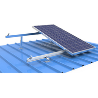 Supports de panneaux solaires pour toits plats UISOLAR, en aluminium anodisé, angle réglable de 15 à 30 degrés, système de montage de support solaire inclinable