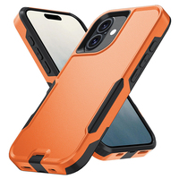 Étui de téléphone portable à clip de ceinture robuste solide pour iPhone 16E Heavy Duty Defender 360 couverture arrière