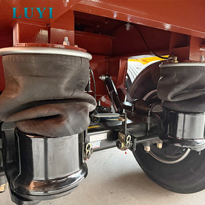 รถพ่วงพื้นเรียบสำหรับบรรทุกตู้คอนเทนเนอร์ขนาด 40 ฟุต 45 ฟุต 3 เพลา สำหรับงานหนัก ความยาว 13.6 เมตร ขาย - Product Image 4