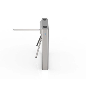 Tornello a Tripode in Acciaio Inox 304 con Riconoscimento Facciale, Lettore di Carte ID e IC, Codice QR, Sistema <span class=keywords><strong>Anti</strong></span>-<span class=keywords><strong>Tailgating</strong></span> per Controllo Accessi Pedonali - Product Image 5