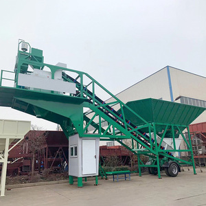 โรงงานผสมคอนกรีต HZY60 ของจีน สถานีผสมคอนกรีตแบบอยู่กับที่ - Product Image 3