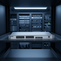 RG-NBS5200-24GT4XS Commutateur Ethernet géré L2 L3 24 ports 10G Uplink SFP montable en rack pour les réseaux d'entreprise, de vidéosurveillance et de campus