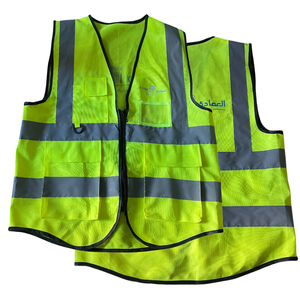 Hi Vis rompi keselamatan jaket bersepeda reflektif reflektif rompi lari reflektif rompi keselamatan - Product Image 2