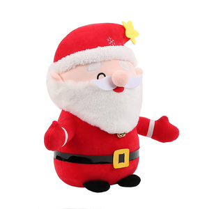 <span class=keywords><strong>Peluche</strong></span> géante Père Noël Kawaii, Poupée en <span class=keywords><strong>peluche</strong></span> douce de Noël, Grand coussin décoratif de Noël, <span class=keywords><strong>Peluche</strong></span> cadeau de fêtes pour la vente en gros - Product Image 2