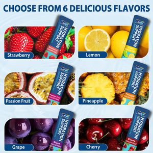 Bebida Electrolítica Lenm para Hidratación, con Vitaminas y Electrolitos, en Polvo, Tipo Bebida Deportiva Tradicional - Product Image 3