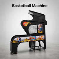 Machine de tir au basket-ball commerciale YHY, machine de jeu de basket-ball à monnayeur, vente directe d'usine, pour centre de divertissement