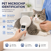 Lecteur RFID portable S03 ISO11784/5 134,2 kHz FDX-B LF, scanner de microchip pour animaux, lecteur d'étiquettes animales