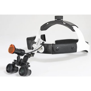 Lupas Binoculares de 3.5X con Linterna LED de 5W, Fuente de Alimentación Eléctrica Negra - Product Image 2