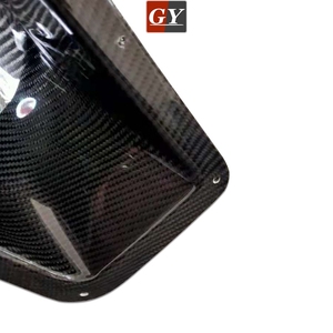 Fibra di carbonio NIS RC stile paraurti anteriore aria di raffreddamento condotto (coppia) per NISSAN 08- 370Z Z34 - Product Image 4